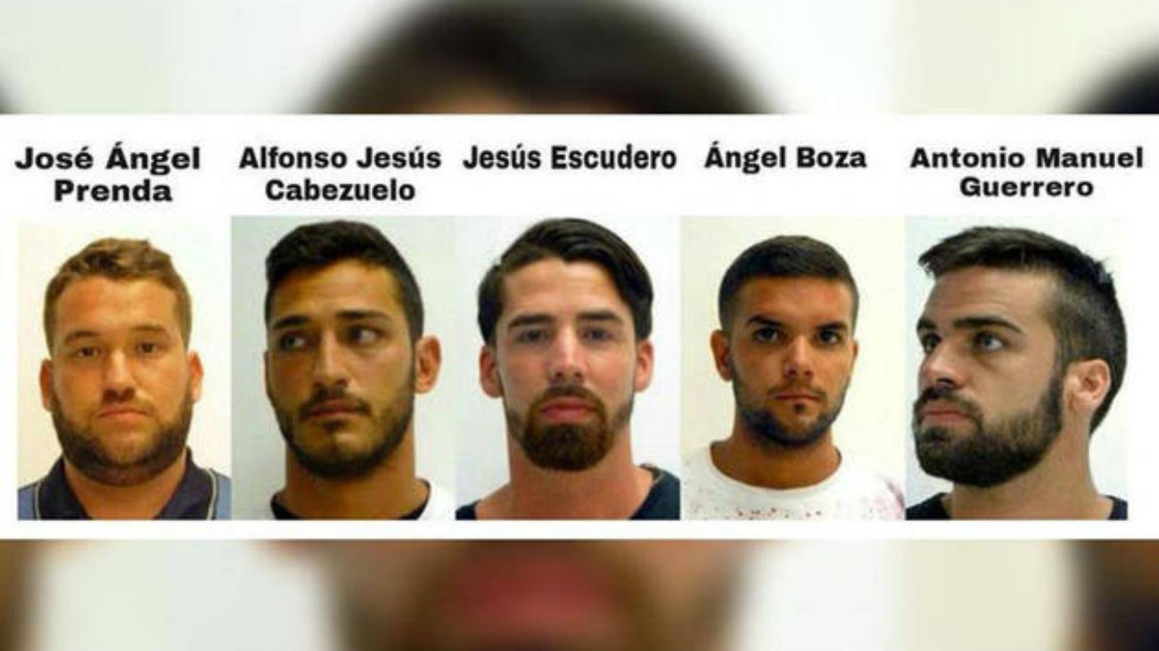 Los cinco miembros de 'La Manada' cumplirán sus penas en cárceles de Andalucía y Castilla y León