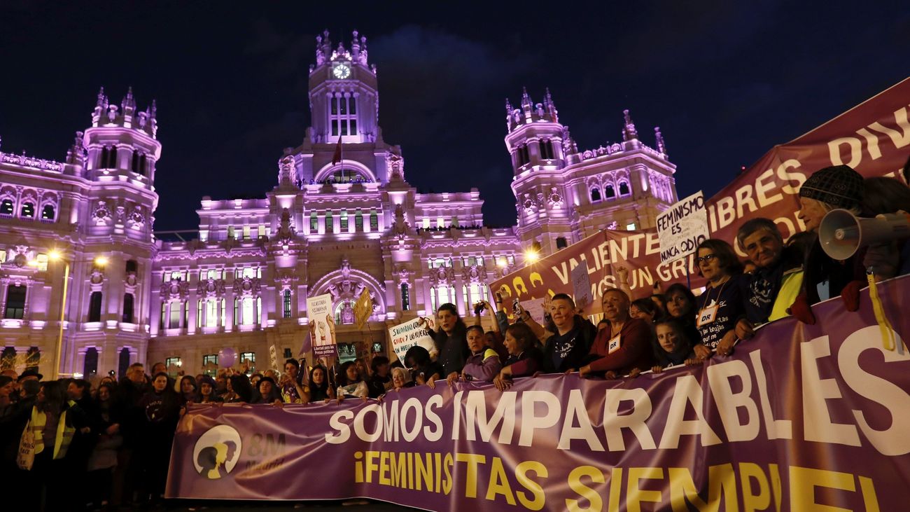 El 8-M, con el Ayuntamiento de Madrid como testigo