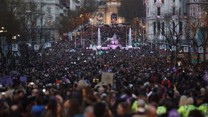 Manifestación del 8-M en Madrid