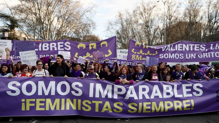 'Somos imparables. ¡Feministas siempre!'
