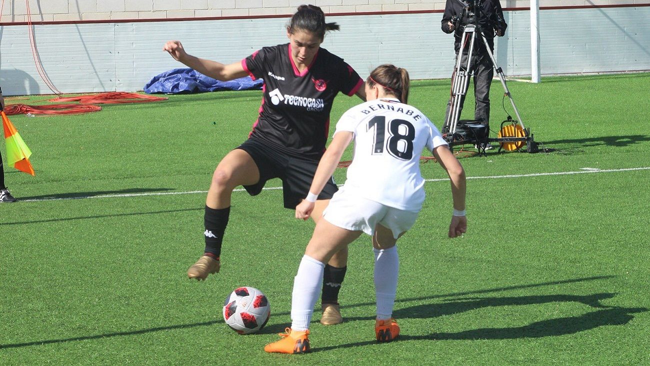 0-2. El Tacón vence al Madrid CFF B