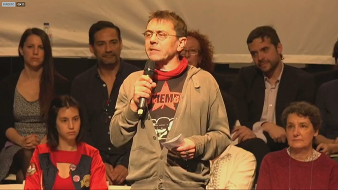 Monedero reprocha a Carmena su maltrato a Podemos