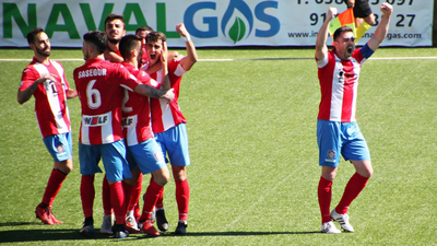 Gol de Gabri, del Navalcarnero, al Adarve (1-0)