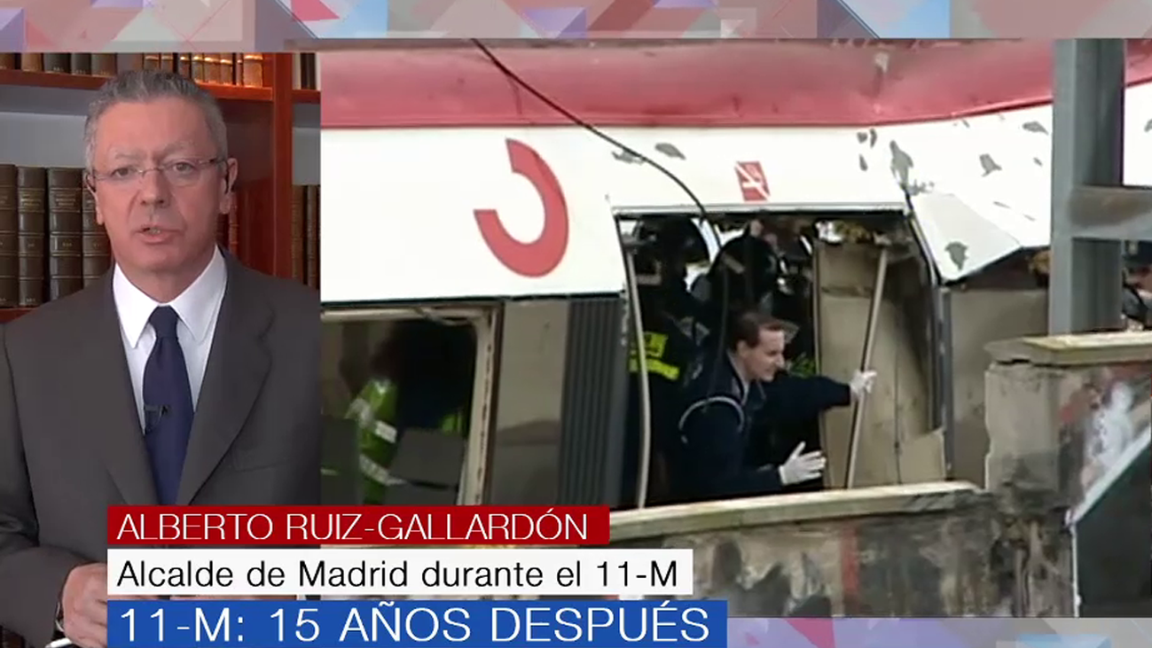 Gallardón: "Nunca he sufrido tanto en el ejercicio de mis funciones como en el 11-M"