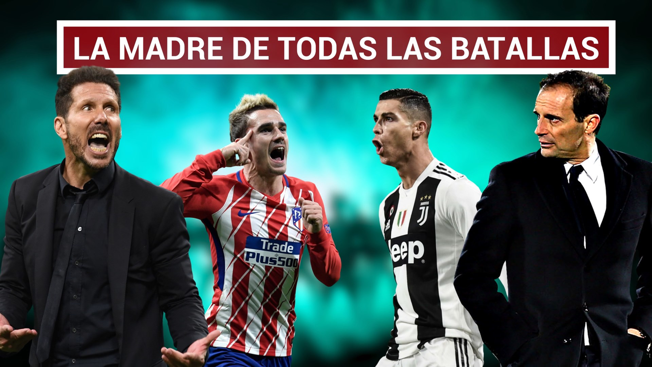 El Atlético llega enchufado a Turín