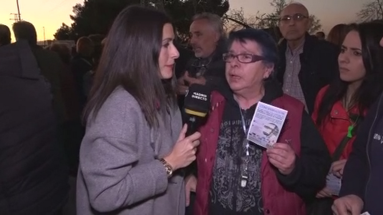 Concentración contra la Plataforma Logística en Villaverde