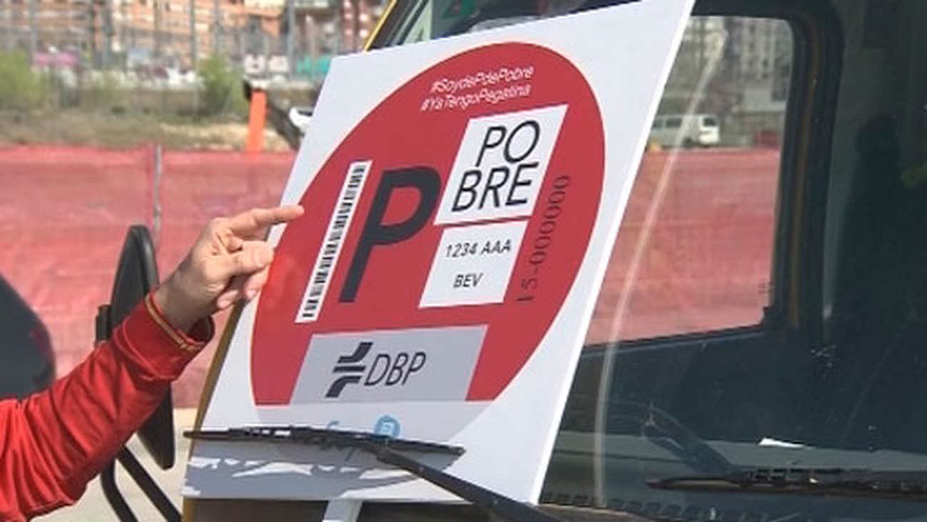 Lanzan la campaña 'Soy pobre, pero digno' para mostrar el rechazo a Madrid Central