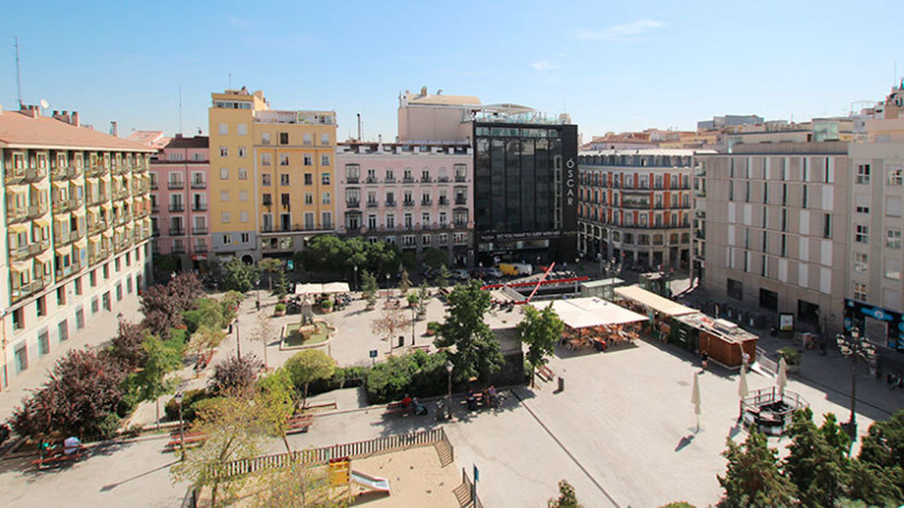 Plaza de Pedro Zerolo en Madrid