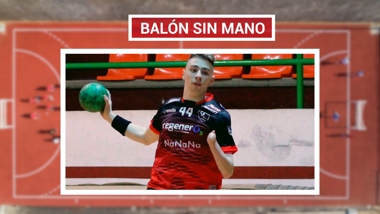 Ramiro Milano, jugador de balonmano que nació sin mano izquierda