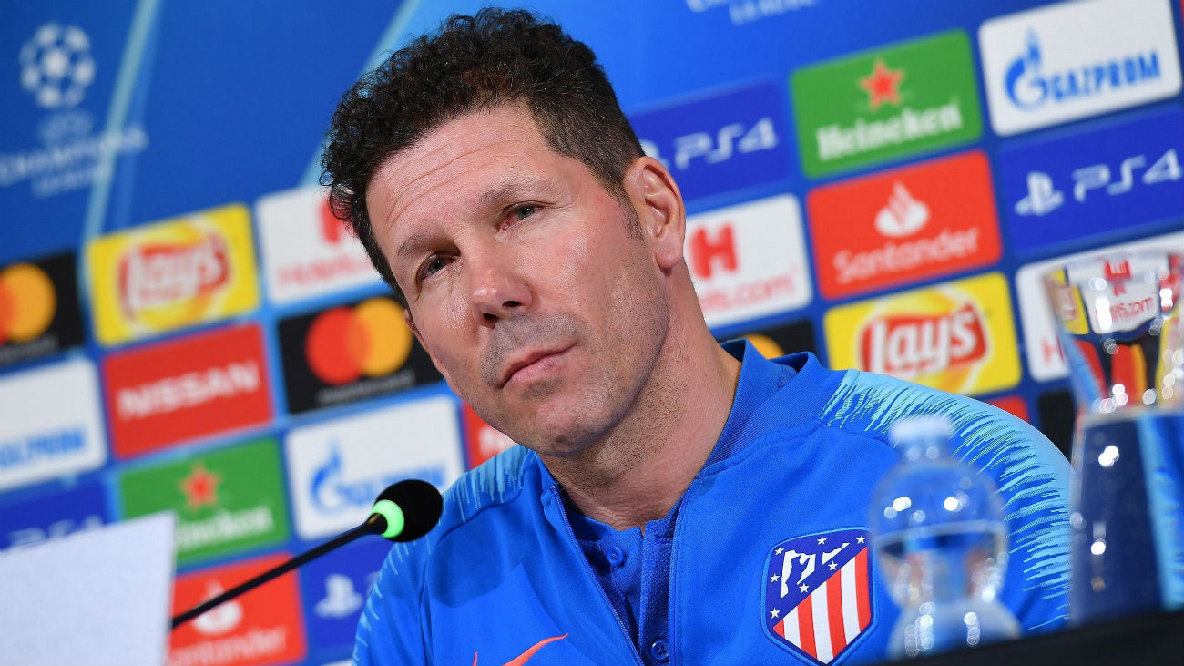 Simeone: "Llevamos jugando este partido tres meses"