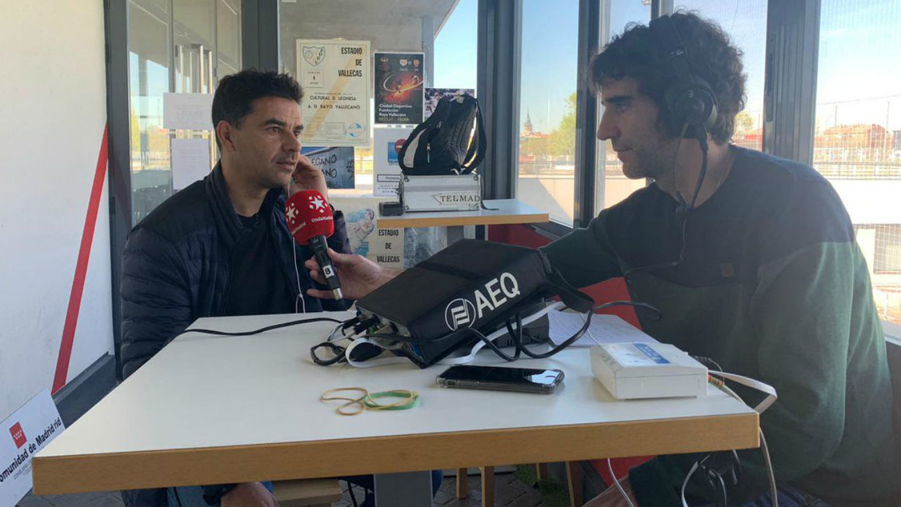 Míchel y Carlos Sánchez Blas