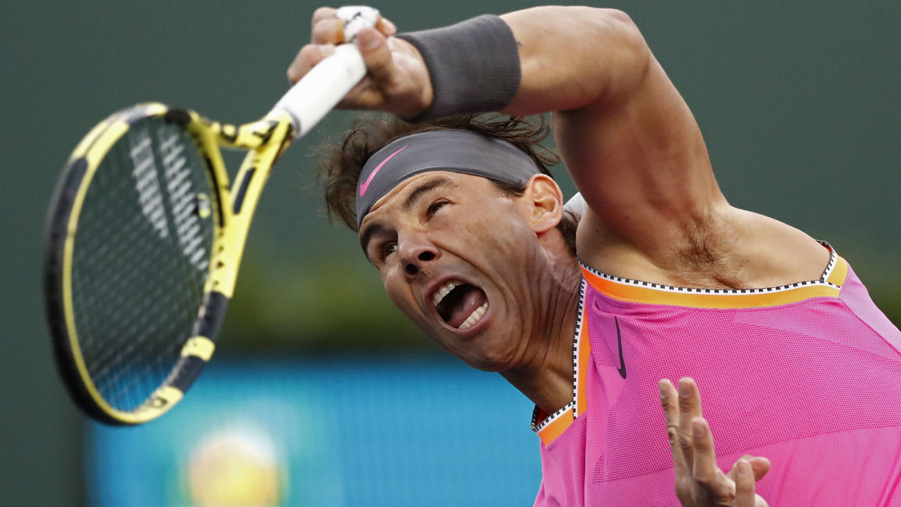 Nadal pone la directa a octavos de Indian Wells