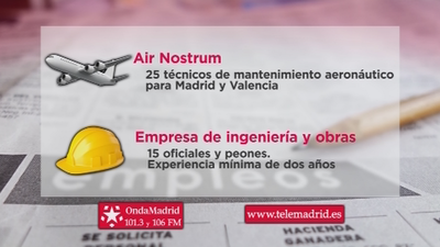 Air Nostrum busca técnicos de mantenimiento aeronáutico en Madrid y Valencia