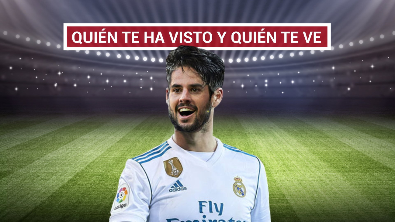 Isco celebra la vuelta de Zidane