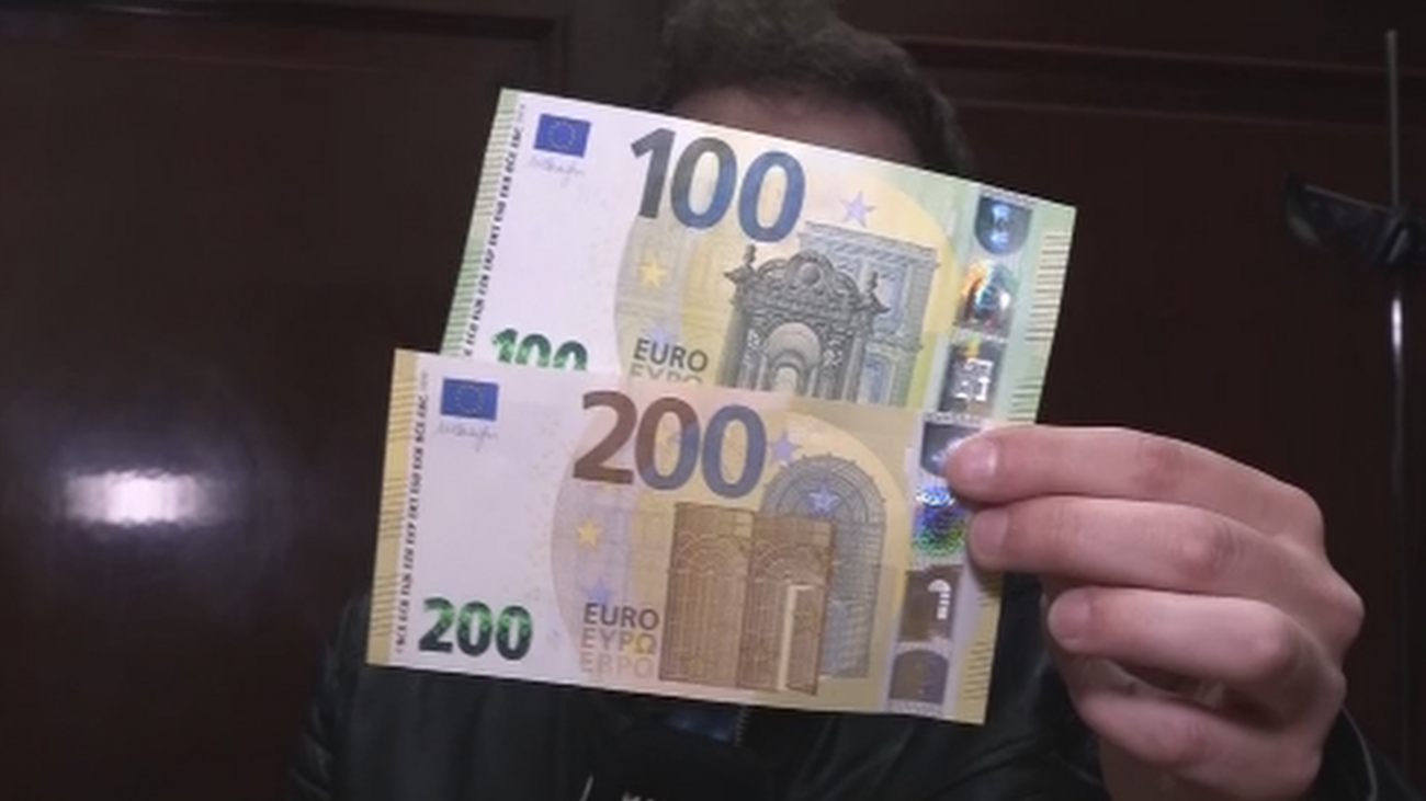Así son los nuevos billetes de 100 y 200 euros