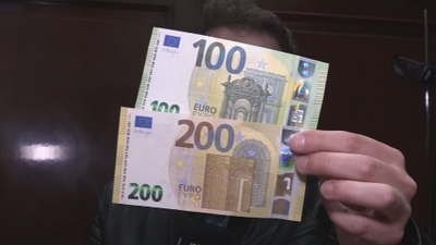 Así son los nuevos billetes de 100 y 200 euros