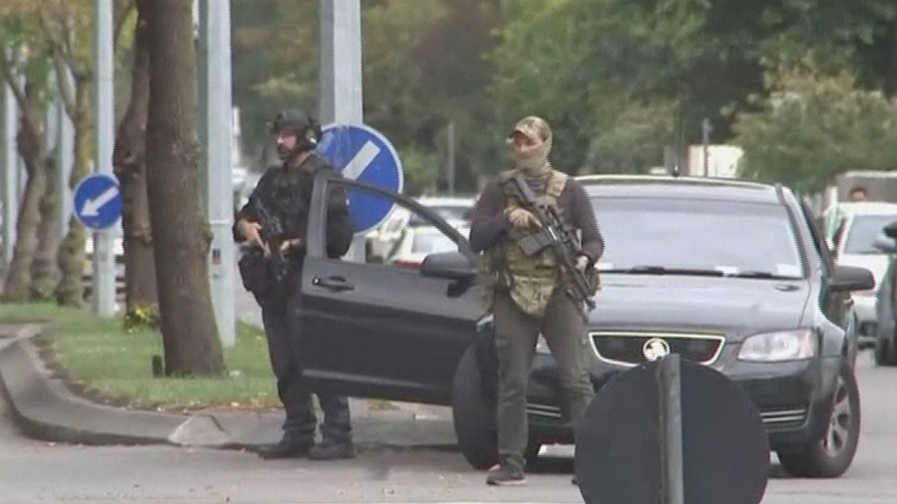 Nivel de alerta máximo tras el doble atentado en  Christchurch