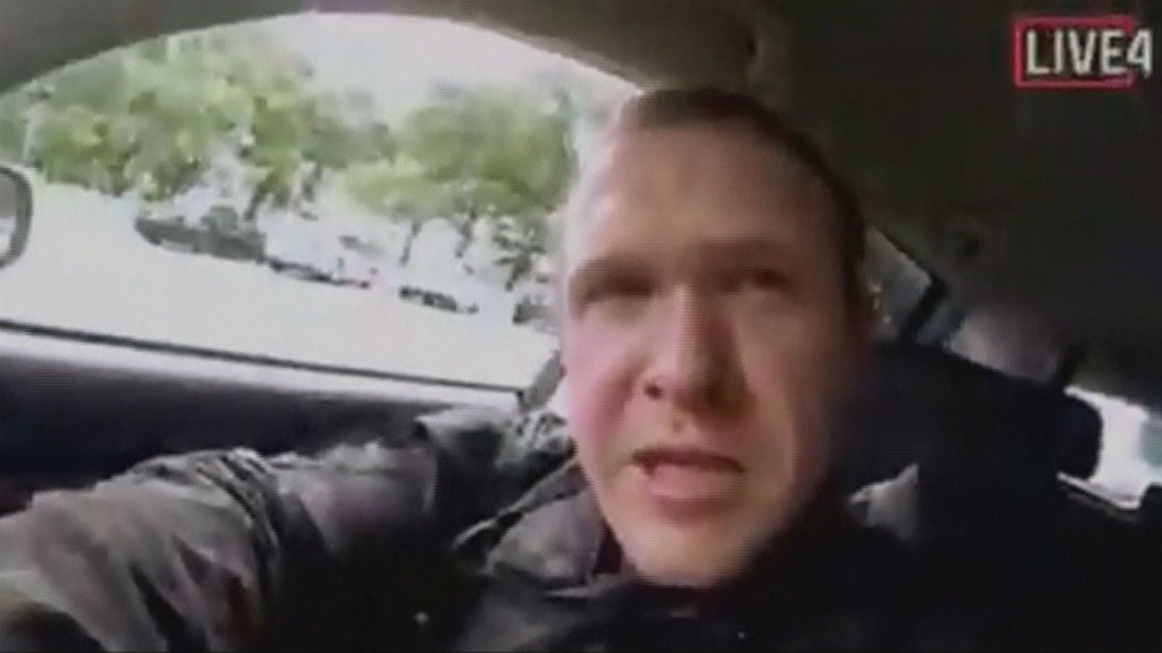 Retransmitió la masacre de Nueva Zelanda en directo