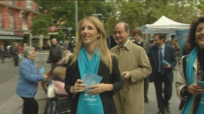 Cayetana Álvarez de Toledo,  cabeza de lista del PP por Barcelona para las generales