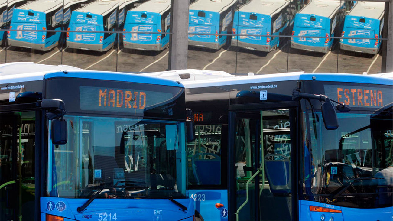 La EMT reforzará 22 líneas con más autobuses