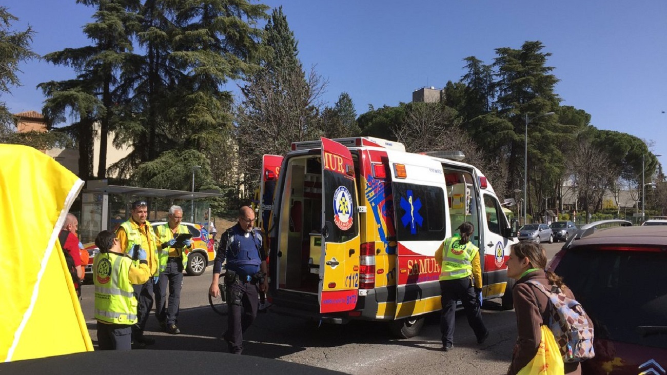 Muy grave un hombre tras sufrir una parada cardíaca en una carrera en Madrid