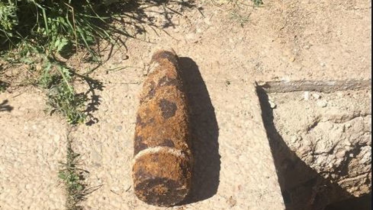 Hallado un obús de la Guerra Civil en la Escuela de Arquitectura de Madrid
