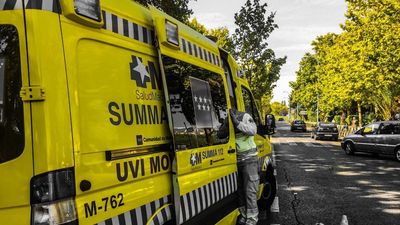 Herido grave un albañil al caer desde una terraza en Las Rozas