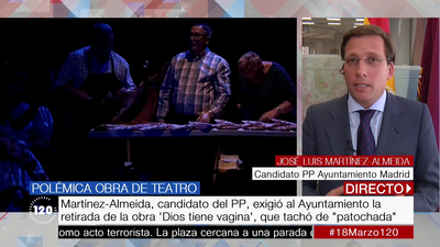 Martínez-Almeida califica la obra 'Dios tiene vagina' como una "ofensa"