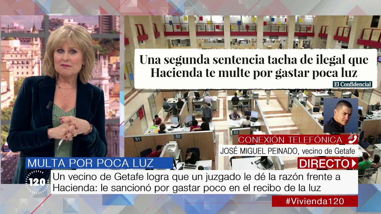 Un vecino de Getafe le gana la batalla a Hacienda tras sancionarle por gastar poca luz