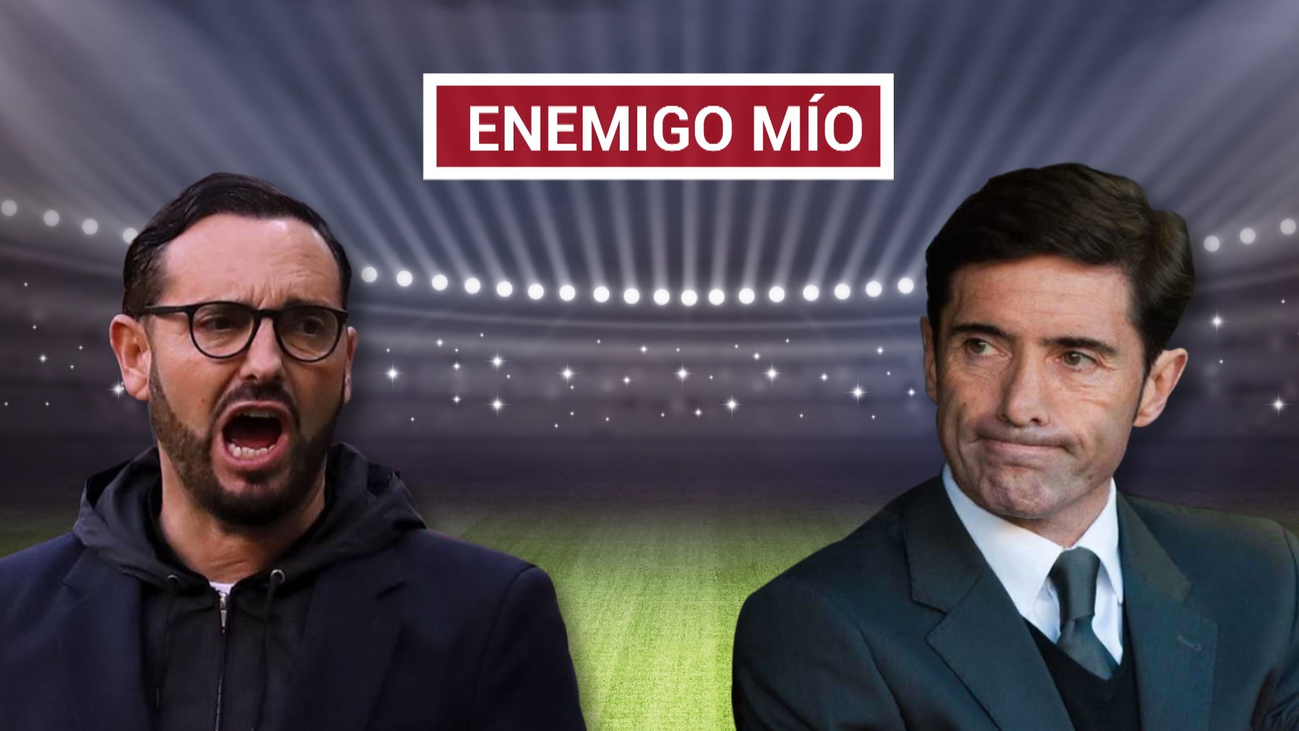 Bordalás y Marcelino no se saludan,  sólo se miran de reojo