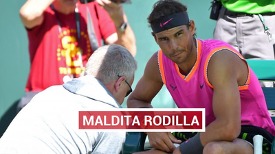 Nadal se retira de Indian Wells por molestias en la rodilla derecha