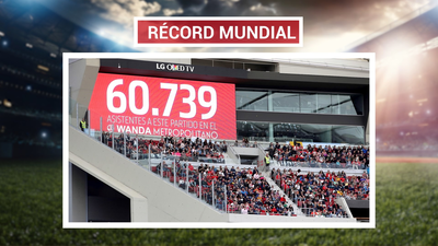 0-2. Pierde el Atlético, pero gana el fútbol femenino