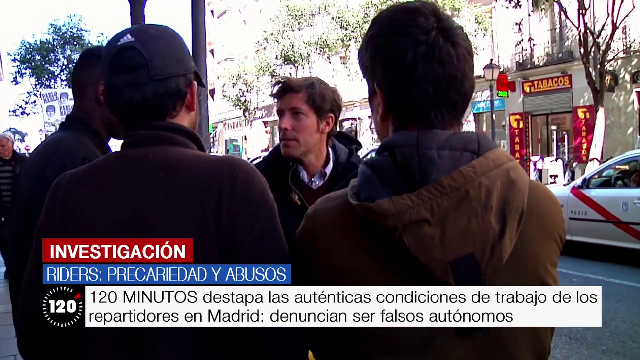 Precariedad y abusos: la denuncia de los 'riders' o repartidores a domicilio