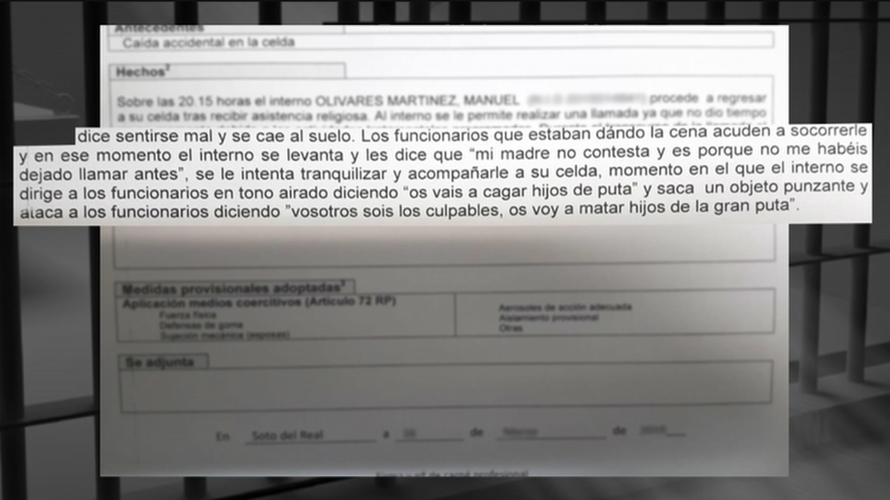 Nueva agresión a un funcionario de prisiones en Soto del Real