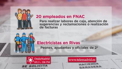 Se buscan electricistas para trabajar en Rivas