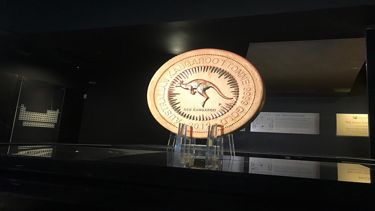 La moneda de oro puro más grande del mundo