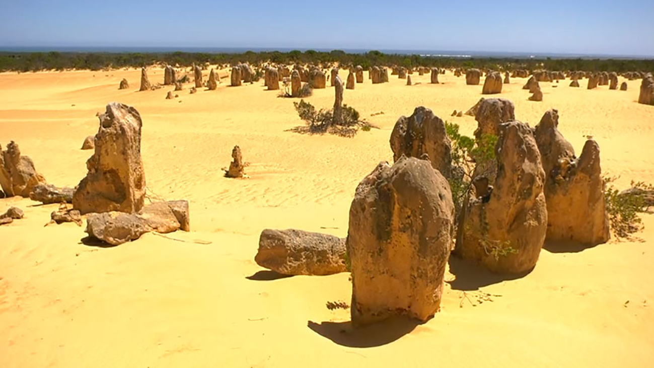 El impresionante desierto de los Pináculos