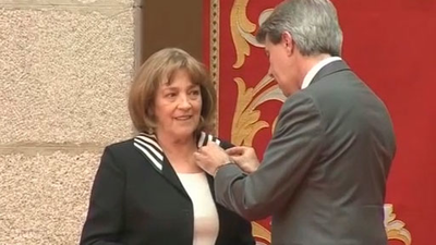 Carmen Maura recibe la Medalla Internacional de las Artes de la Comunidad de Madrid