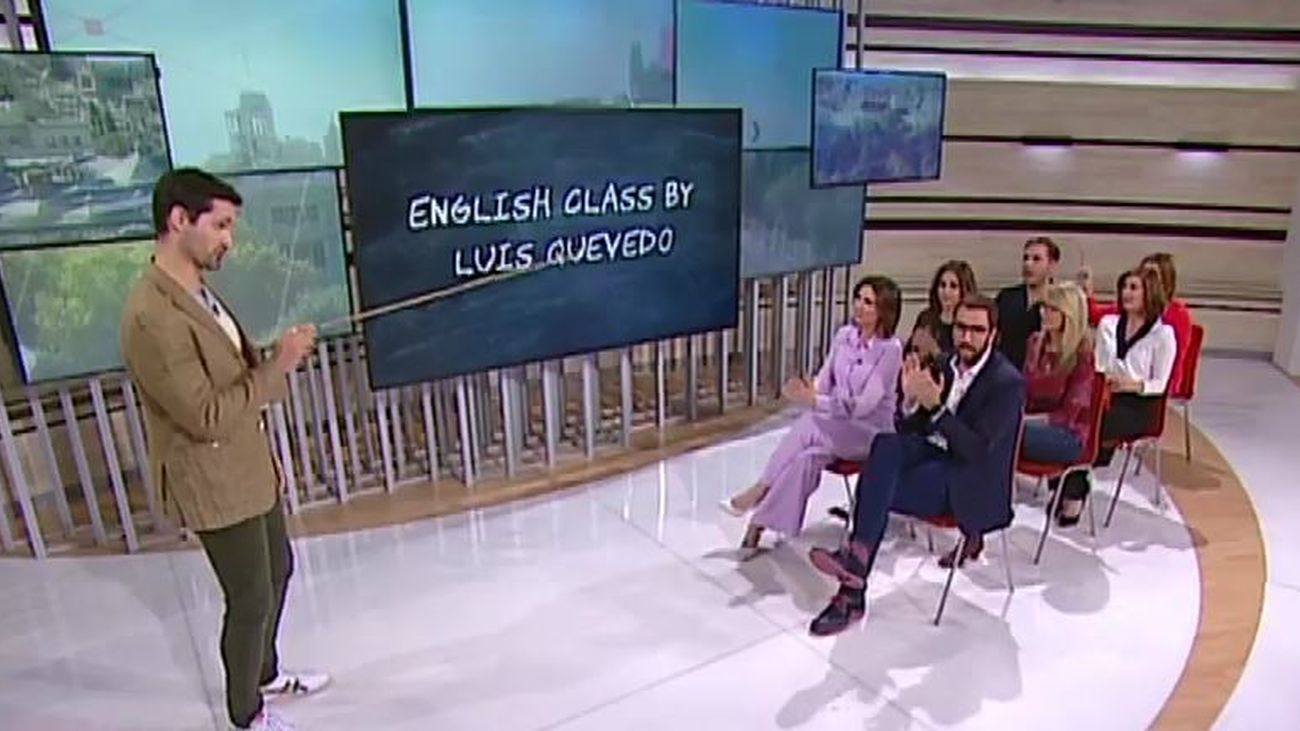 Una clase de inglés con los políticos españoles