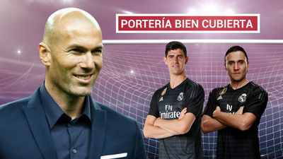 Zidane cuenta con Courtois y Keylor para la próxima temporada