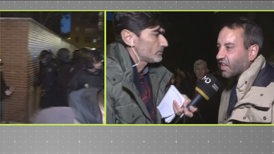 Máxima tensión en la tercera jornada de concentraciones en Vallecas