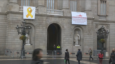 Torra defiende los lazos amarillos y niega esconderse tras el Síndic