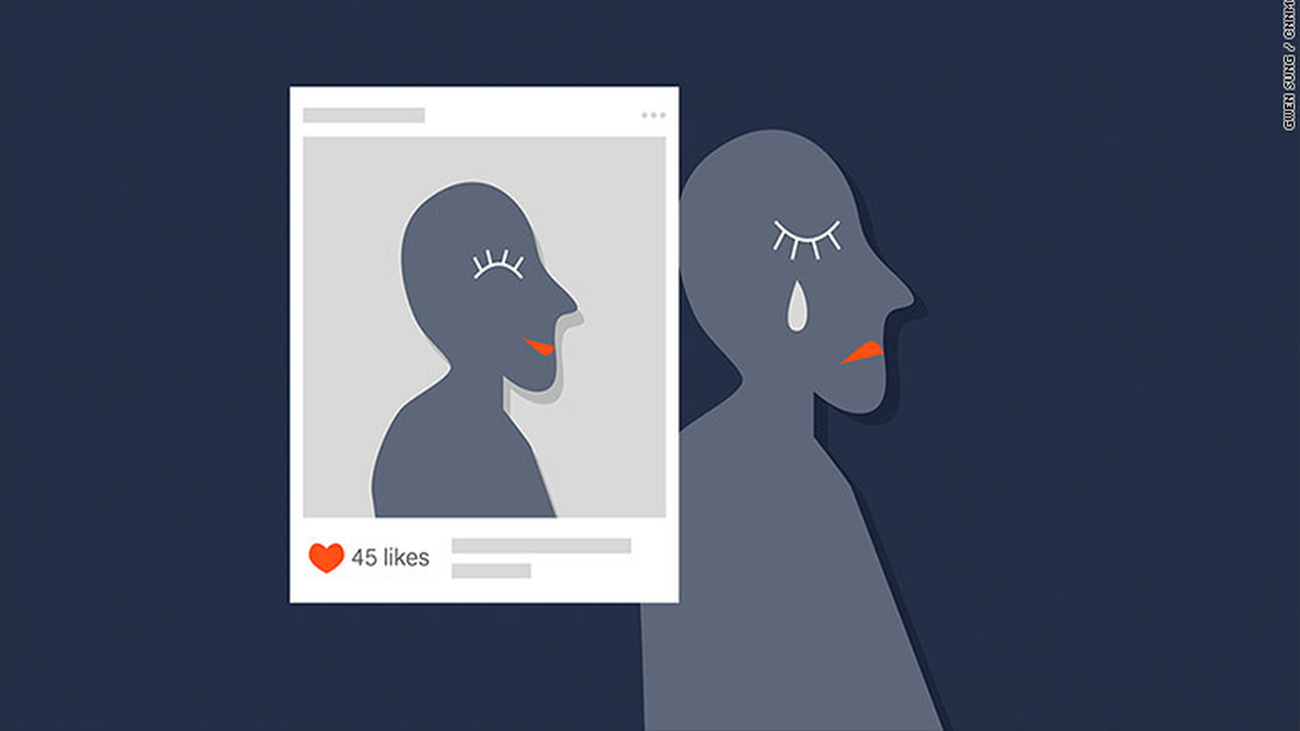 La apariencia de la 'felicidad' en las redes sociales en su día internacional