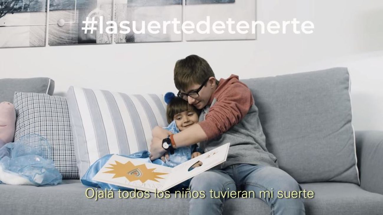 'La suerte de tenerte', el emotivo vídeo de Down que arrasa en la Red