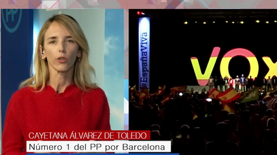 Álvarez de Toledo, sobre Vox: "Queremos reagrupar el voto en unas siglas para impedir que gobierne Sánchez"