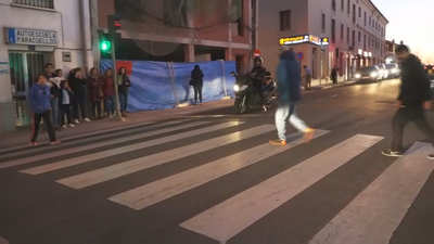 Paso de peatones maldito en Paracuellos de Jarama