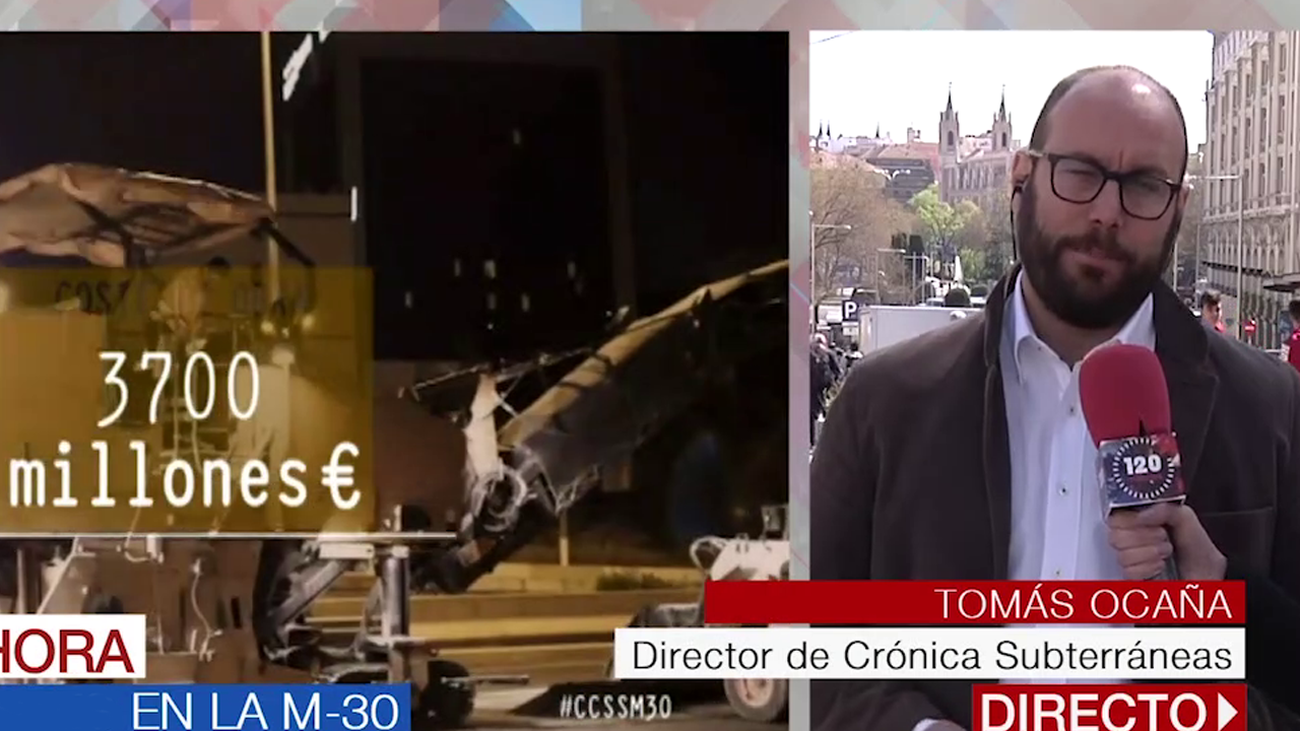 Tomás Ocaña: "Encargaron la tuneladora dos meses antes de las obras"