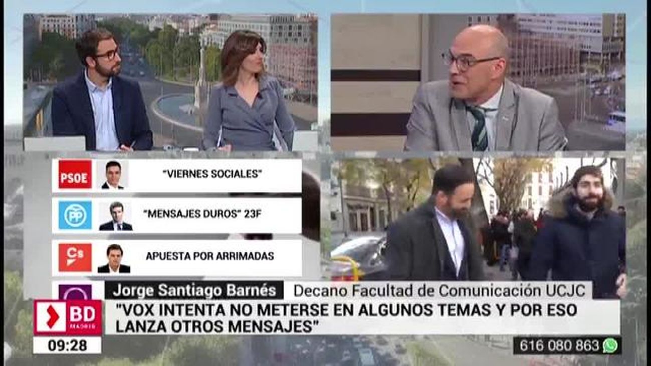 Buenos Días Madrid (8:30 - 10:30) 22.03.2019