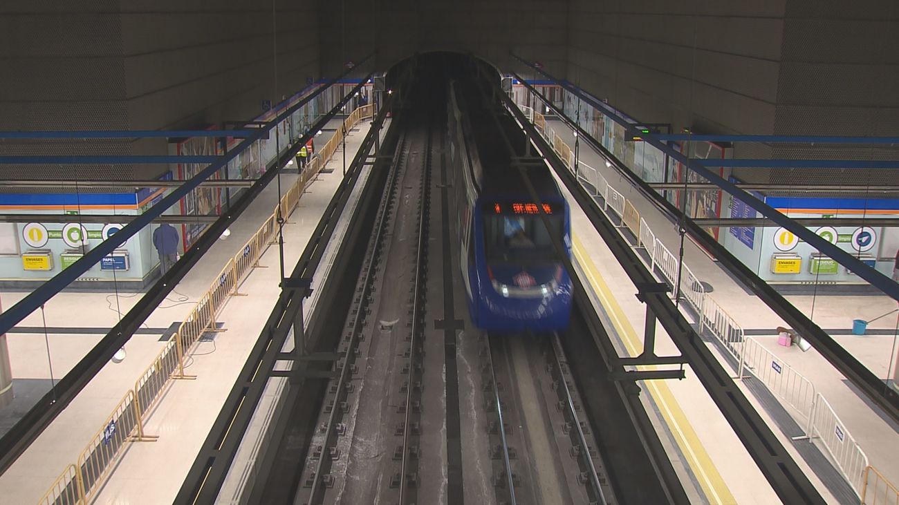 La nueva estación de Metro de Arroyofresno entra en funcionamiento