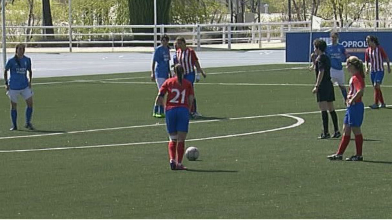 1-5. Contundente victoria del Atlético C frente a Las Rozas